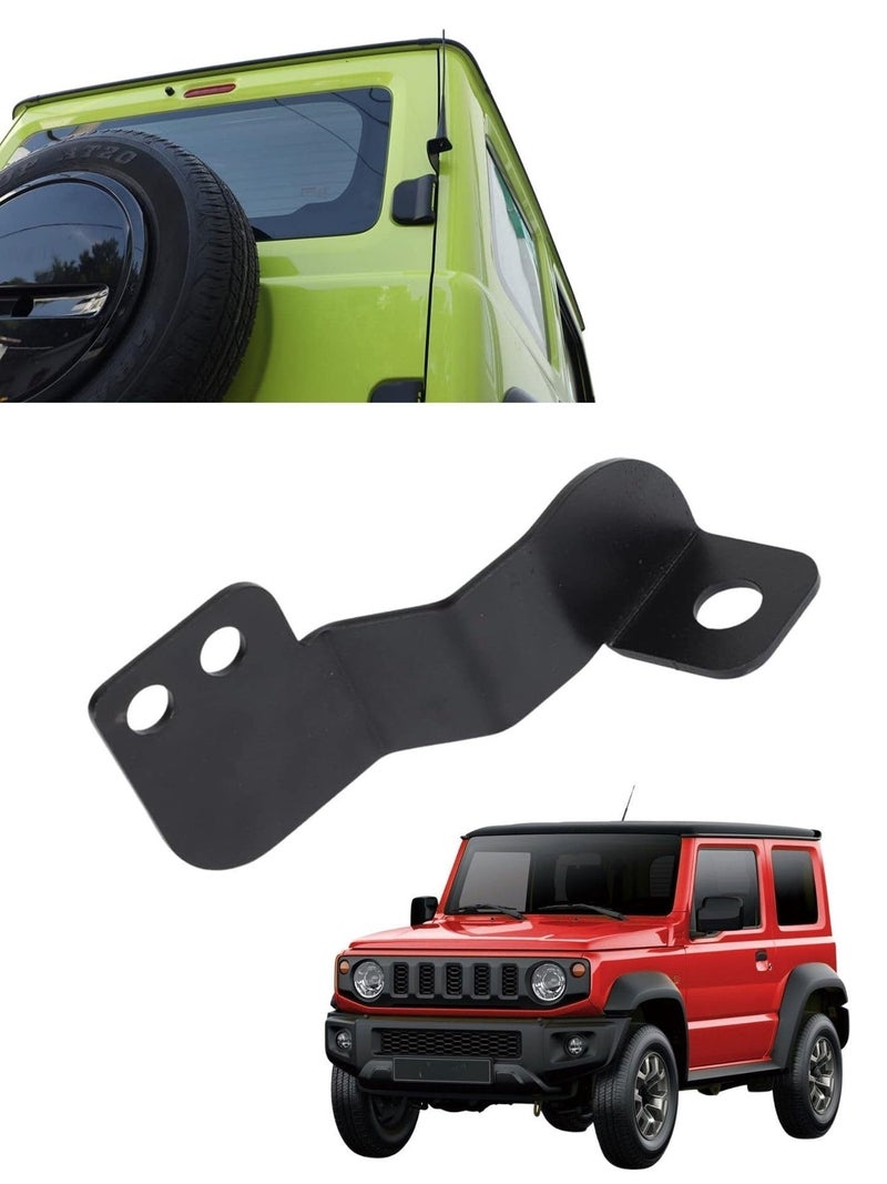 TRX AUTO Aluminum Bolt-On Bracket & Flag Poles For Suzuki Jimny 2 Door & Suzuki Jimny 5 Door 2018 To 2025  | Bolt on, No Drilling required - Image 1